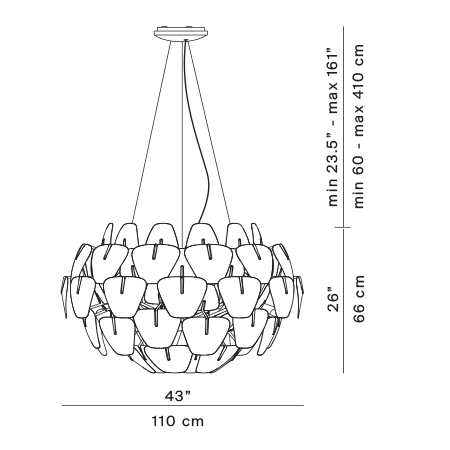 Подвесной светильник Luceplan D66/42