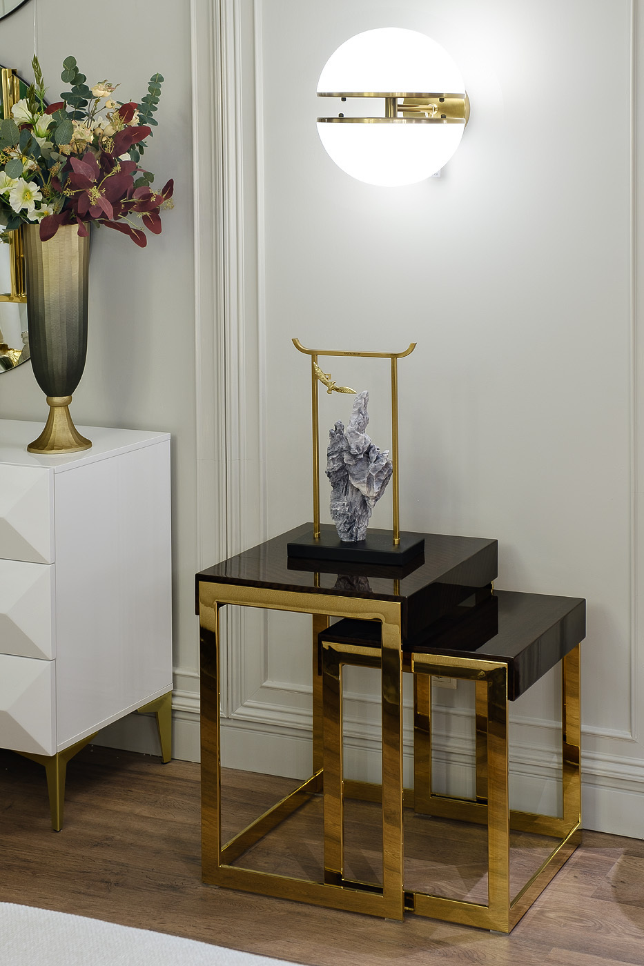 Декор настольный "Птица над скалой" Garda Decor 55RD5214L