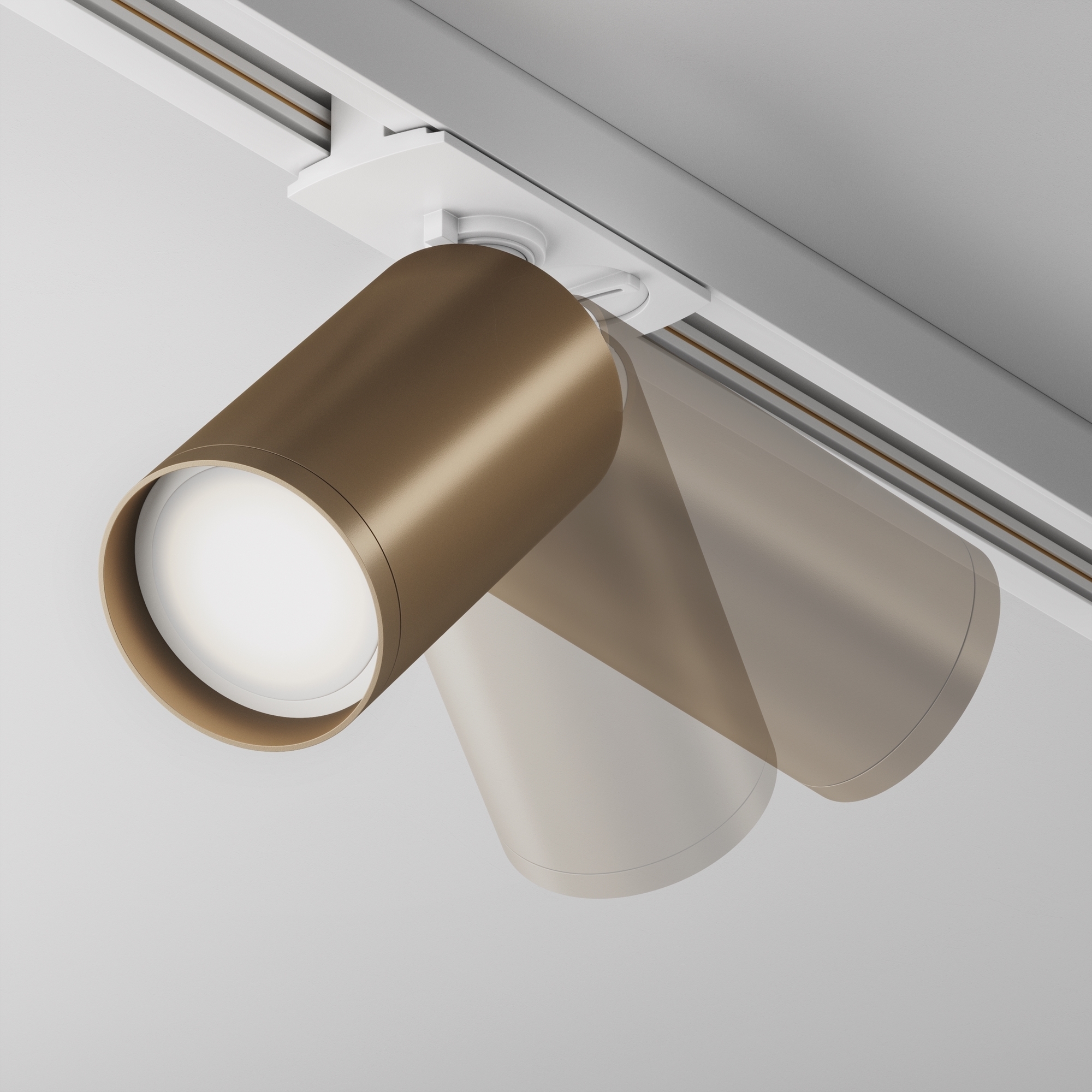 Трековый светильник Maytoni TR020-1-U-GU10-WBZ