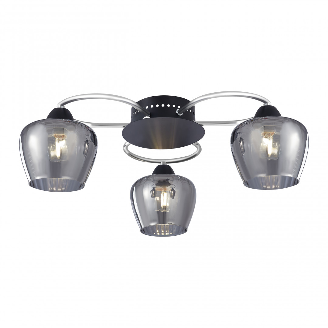 Люстра с плафонами 321508/3 CR+BK Arte Milano