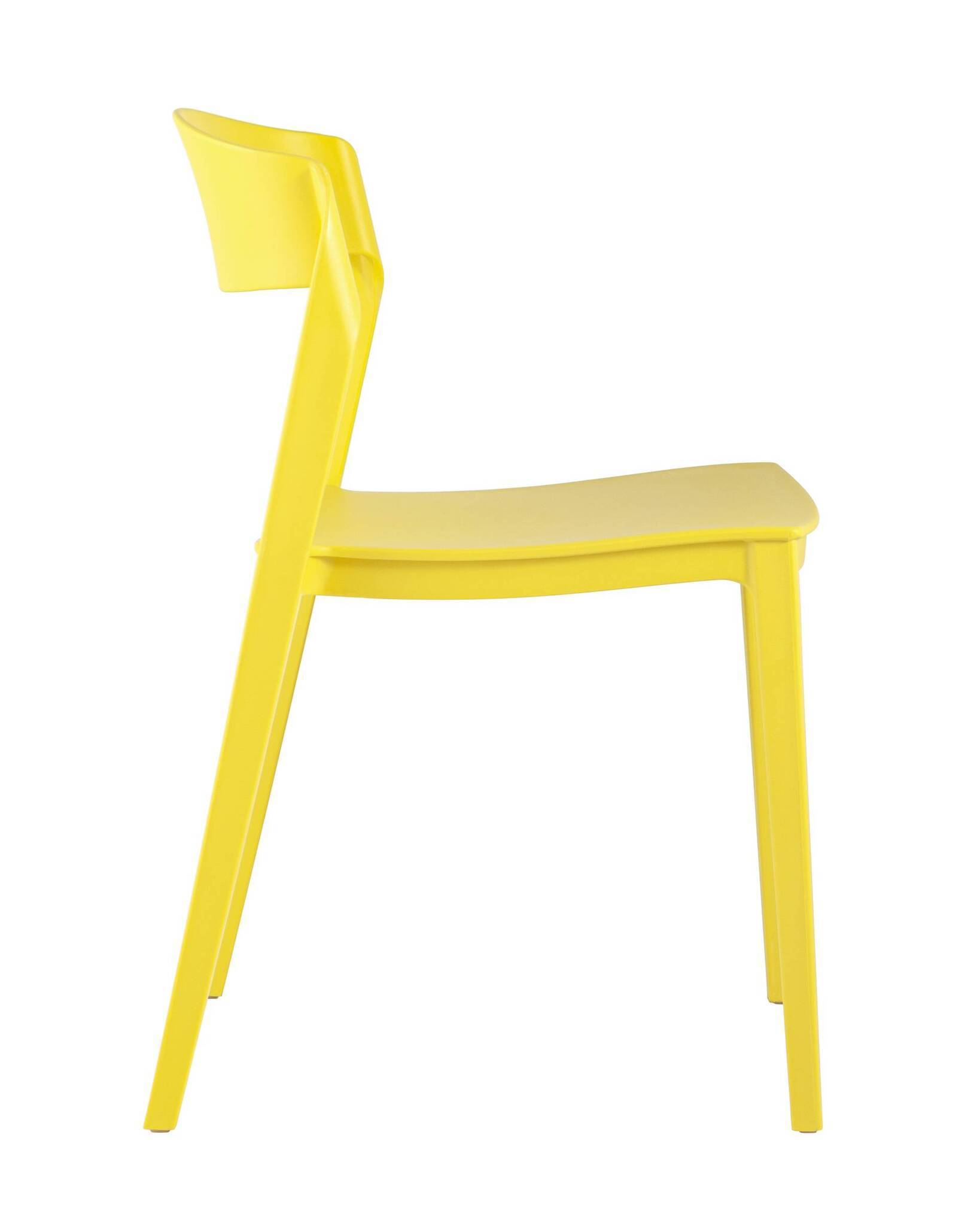 Стул Moris пластик желтый Stool Group