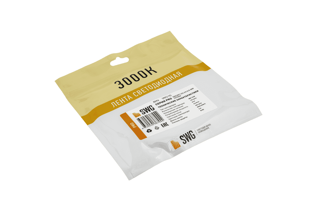 Лента светодиодная SWG SWG3PT120-24-9.6-WW