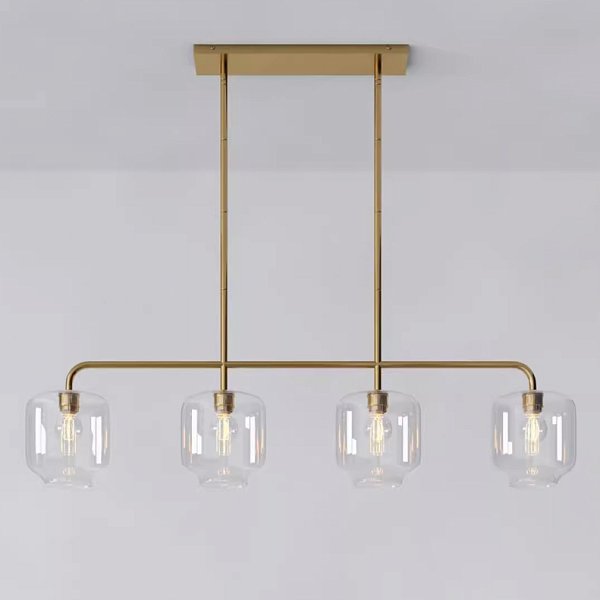 Реечный, рядный светильник CLOVE C Brass by ImperiumLoft