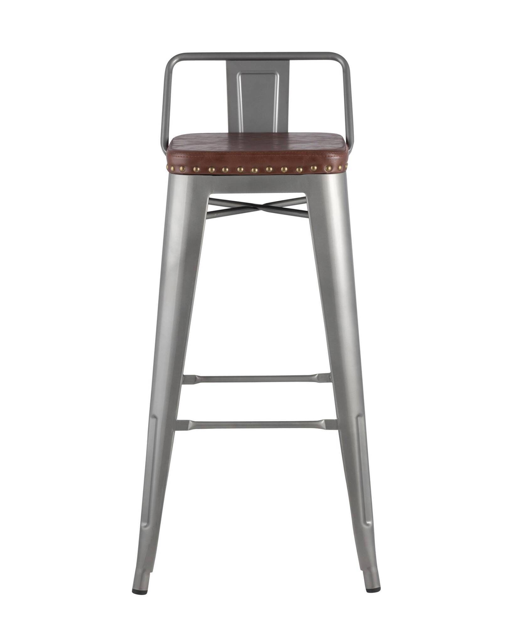 Стул барный TOLIX SOFT серебристый Stool Group