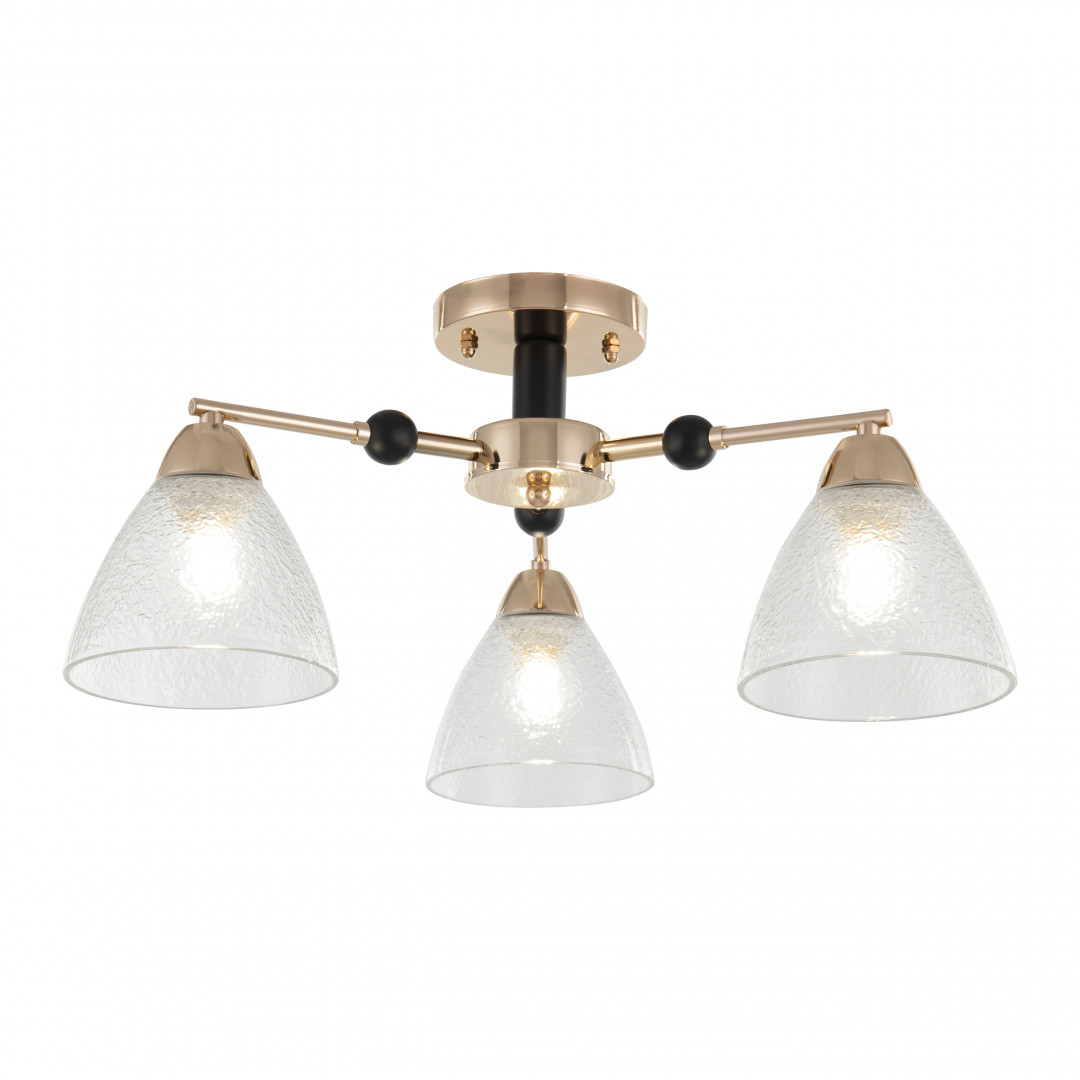 Люстра с плафонами 324119/3 FG+BK Arte Milano