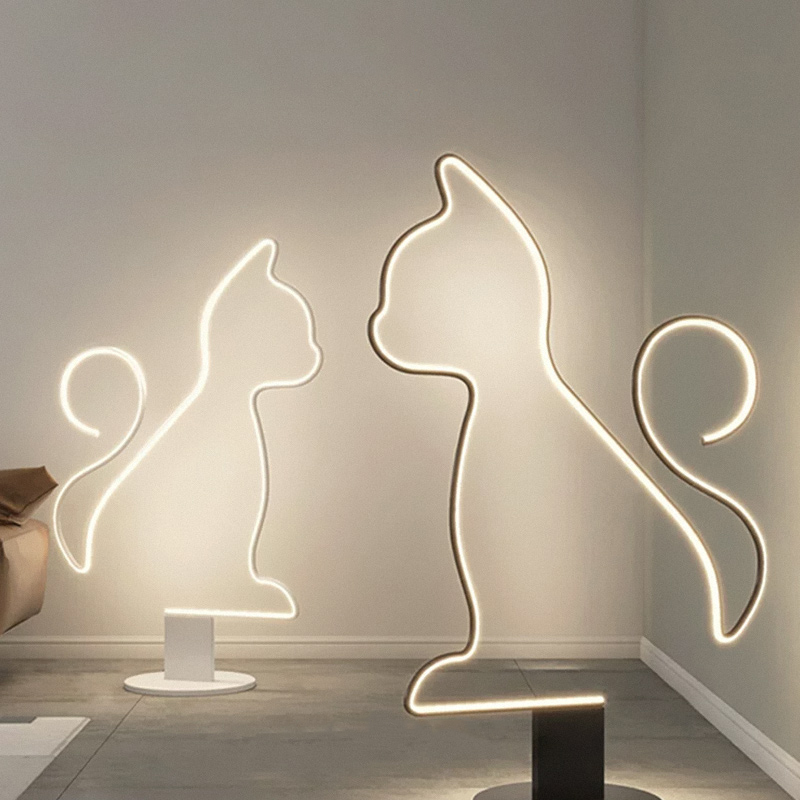 Торшер CAT White by ImperiumLoft