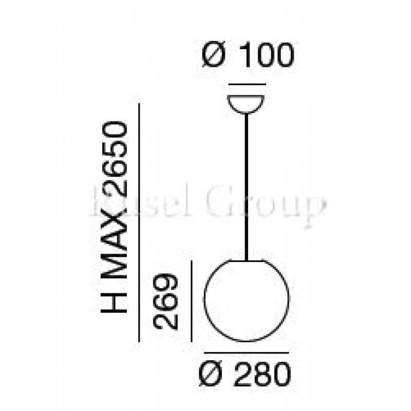 Уличный светильник Linea Light Oh! 15180
