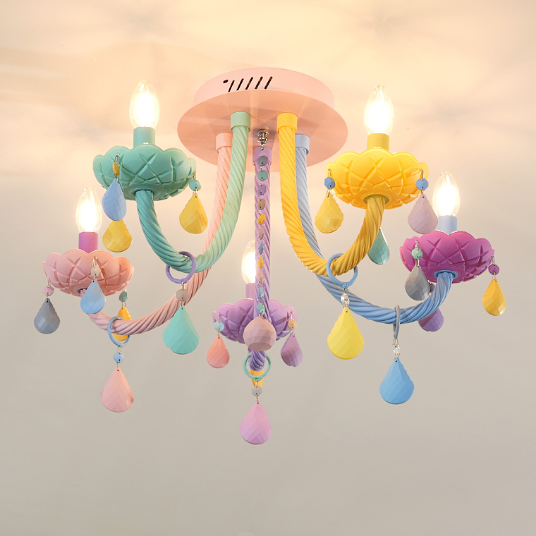 Потолочная люстра RAINBOW SHORT 6 lamps by ImperiumLoft