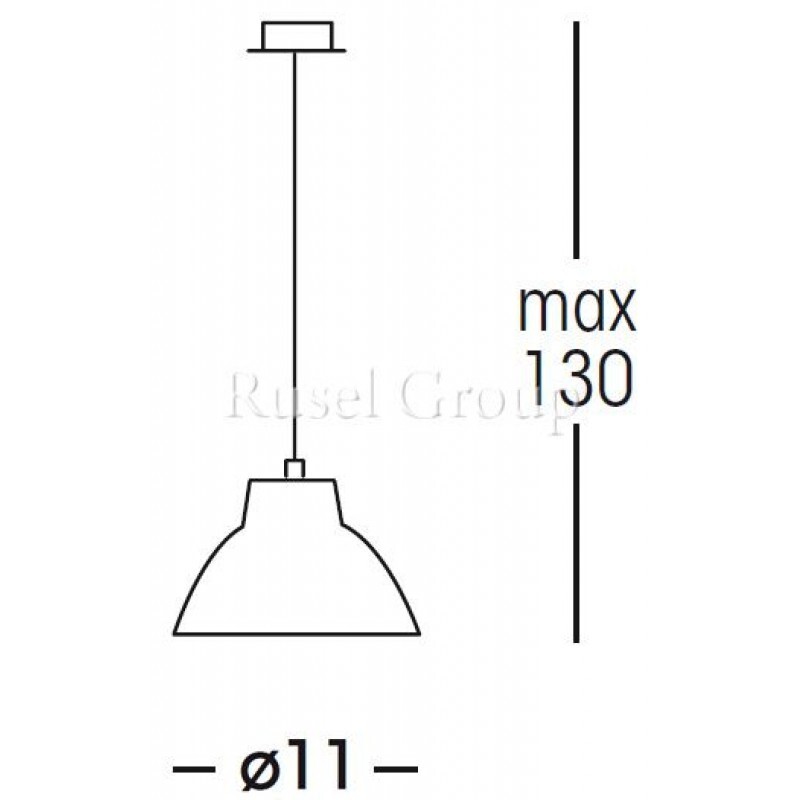Подвесной светильник Linea Light Campana 4430
