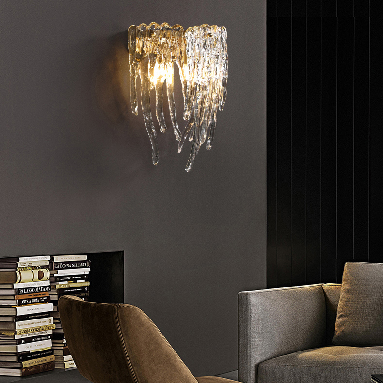 Настенный светильник SPRING WALL CHROME by ImperiumLoft