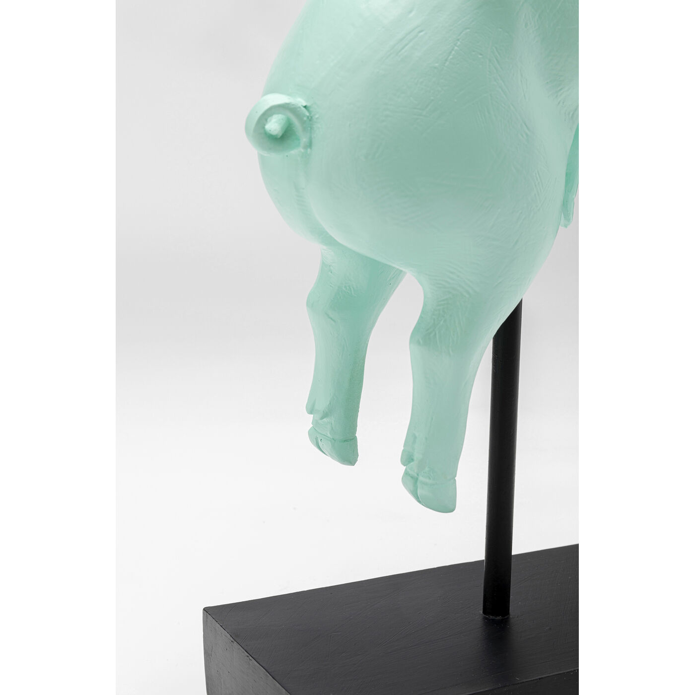 Фигура декоративная Flying Pig Turquoise 29cm KARE 56905