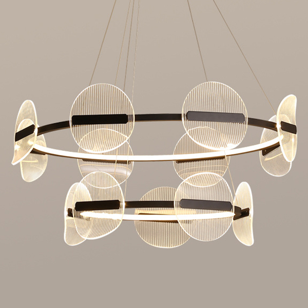 Подвесная люстра HELSE D55+85 by ImperiumLoft