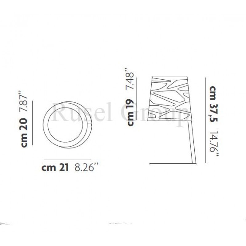 Настольная лампа Studio Italia Design GRACE TA1
