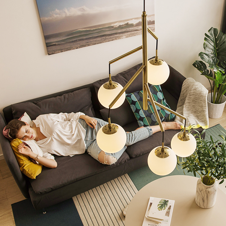 Люстра SEDONA CHANDELIER D38 Grey by ImperiumLoft