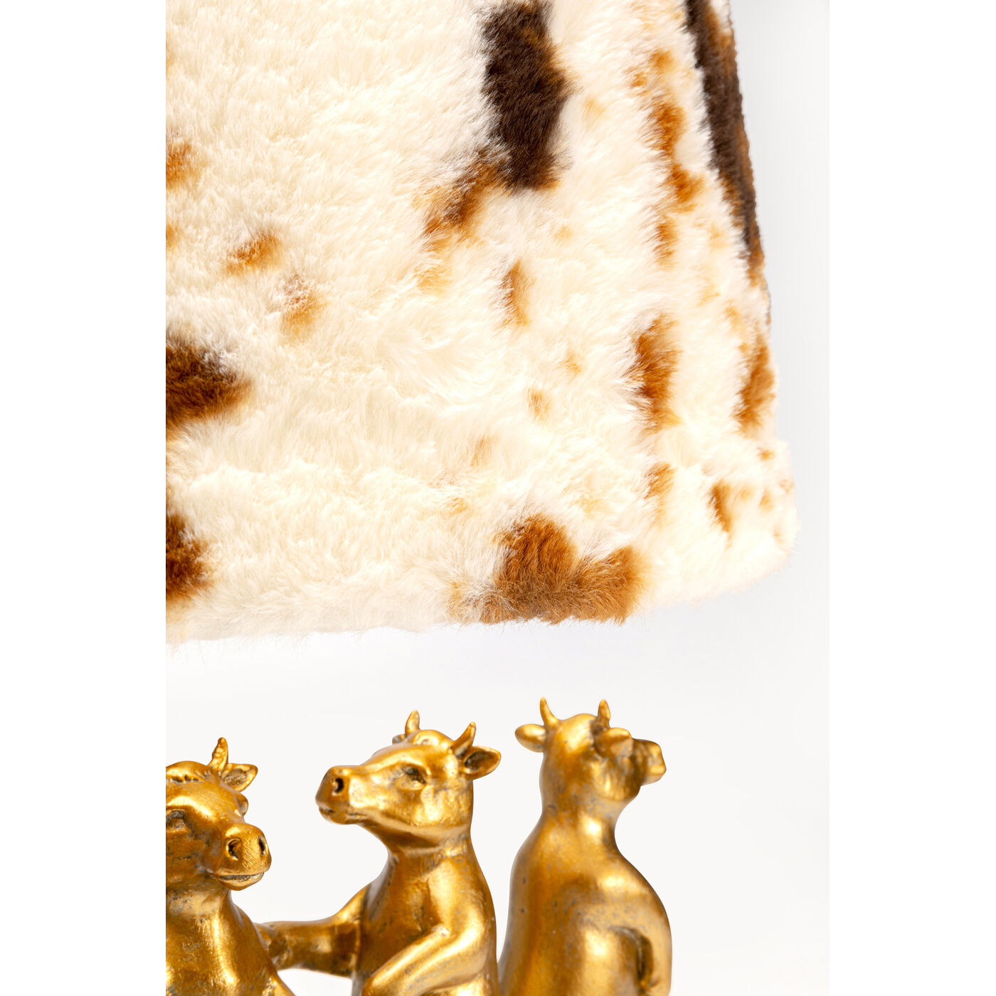 Светильник настольный Dancing Cows Fur 55cm KARE 58420