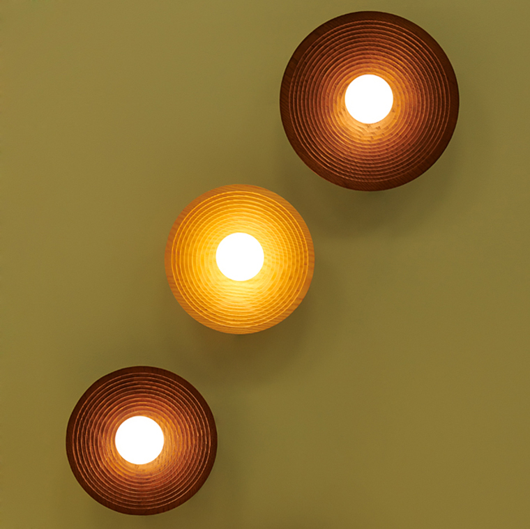 Потолочный светильник ELSA C D36 Black walnut by ImperiumLoft
