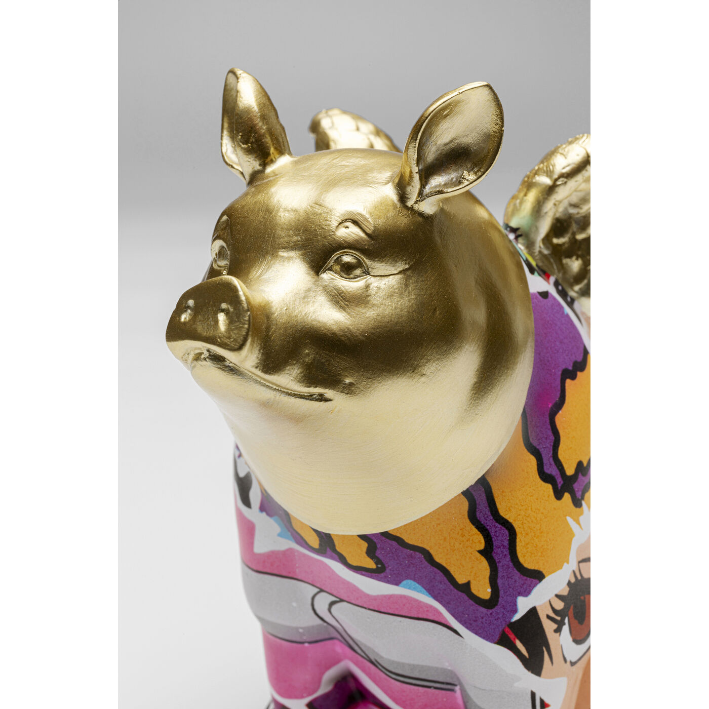 Фигура декоративная Graffiti Flying Pig 16cm KARE 56716