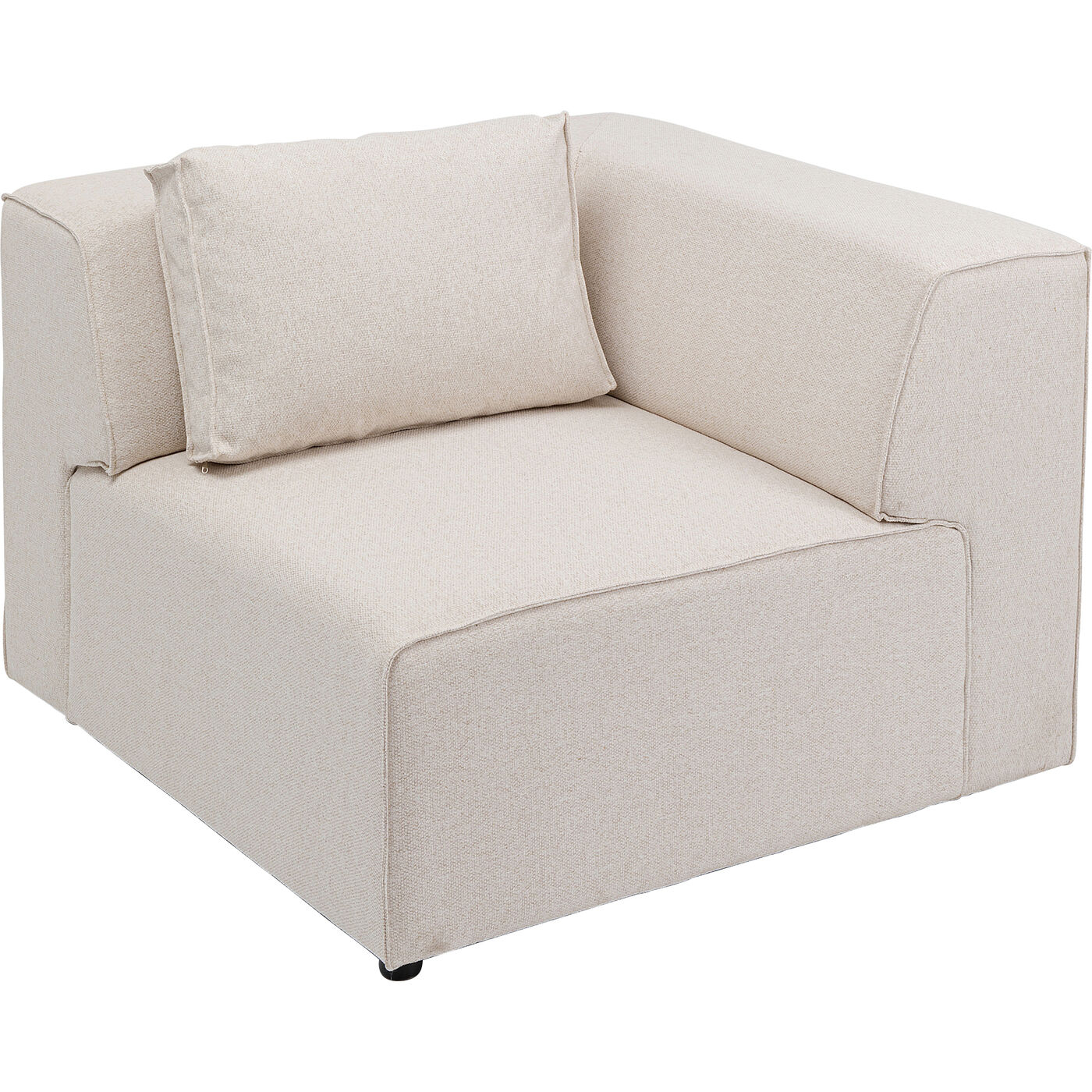Угловой элемент дивана правосторонний Infinity Corner 100 Elements Cream Right KARE 86259