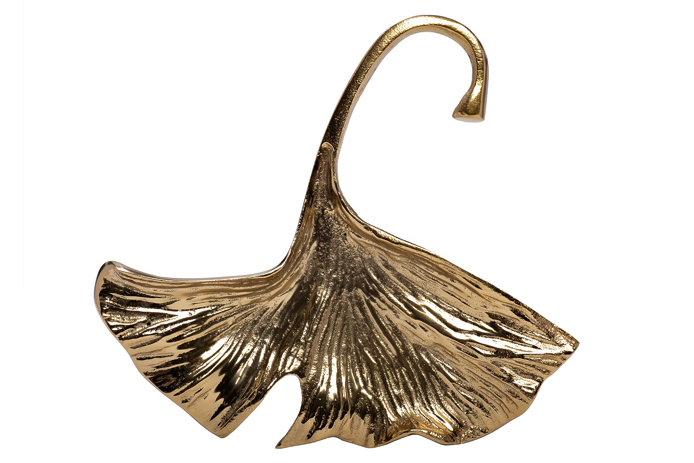 Декор настенный "Лист гингко" золотой Garda Decor 94PR-2022