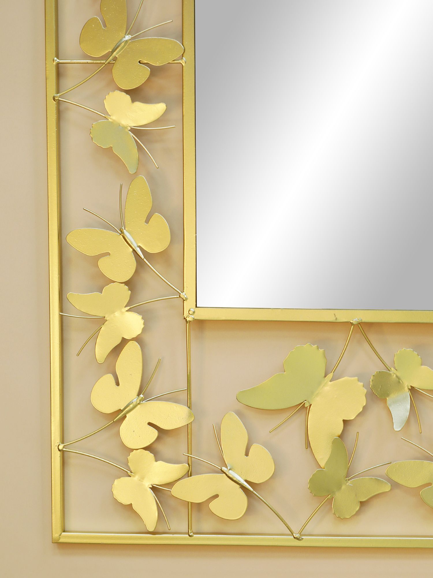 Зеркало настенное с бабочками Glasar 54-241