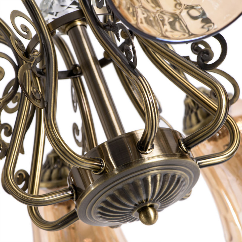 Люстра на штанге Arte Lamp A2702PL-8AB