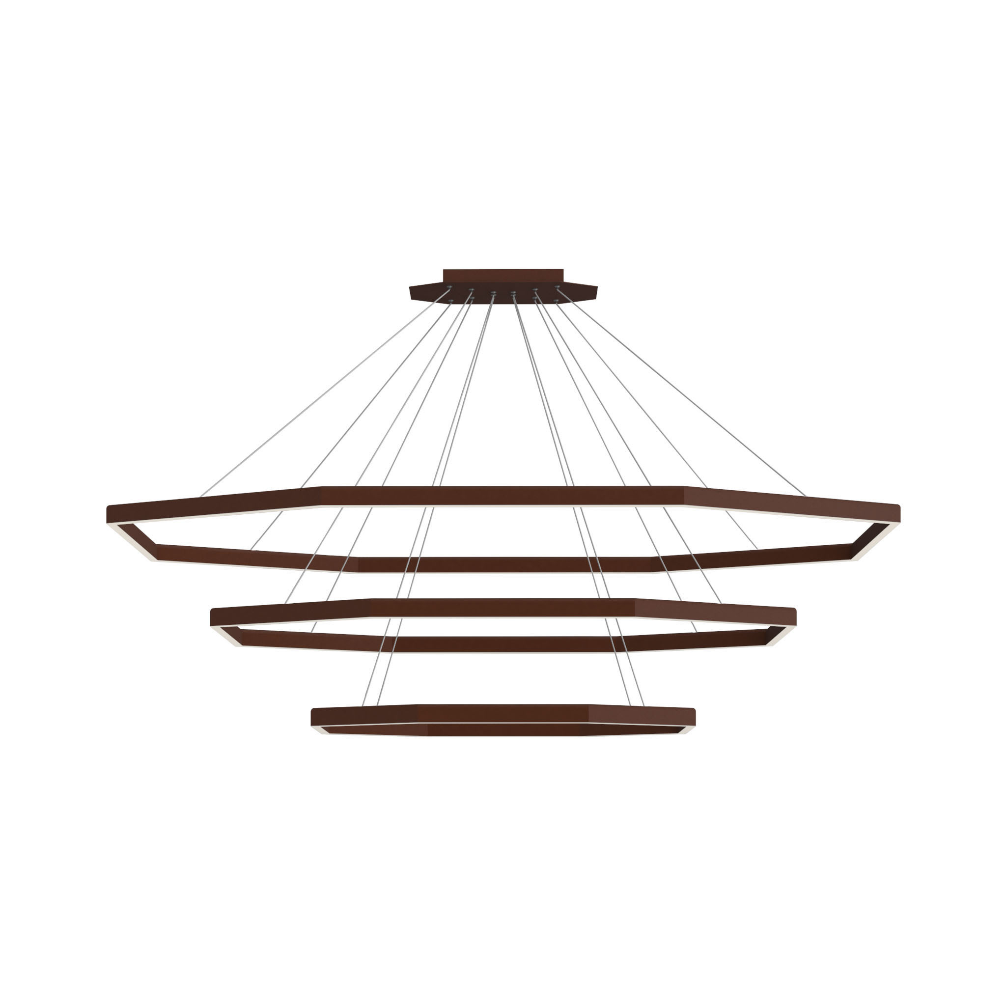 Подвесной светодиодный светильник Ledron STARFALL 4000K Brown