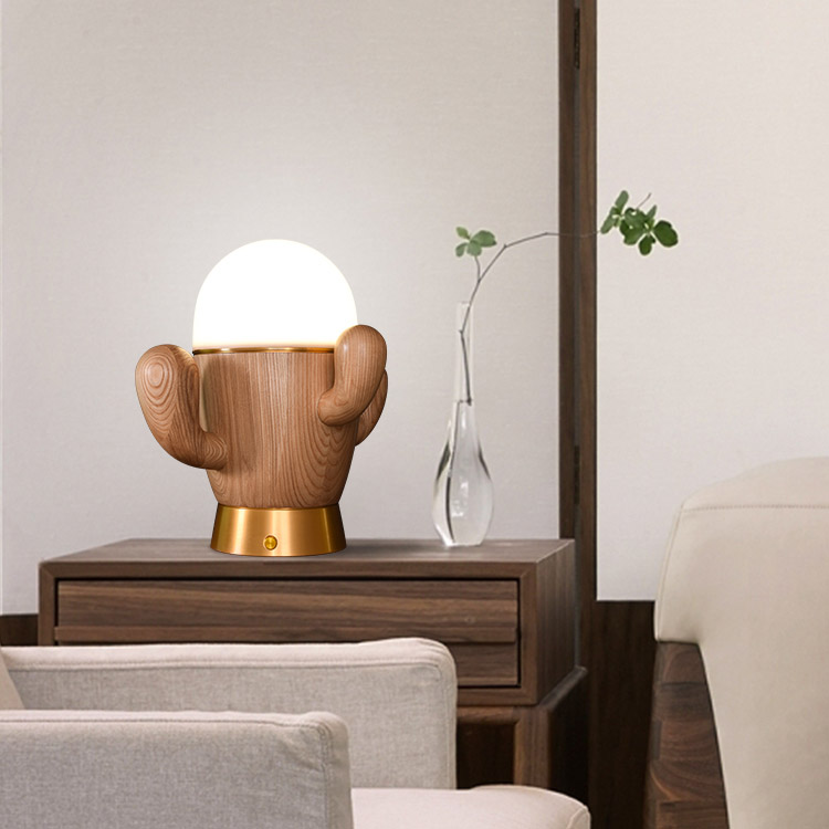 Настольная лампа TEXAS D35 Dark brown by ImperiumLoft