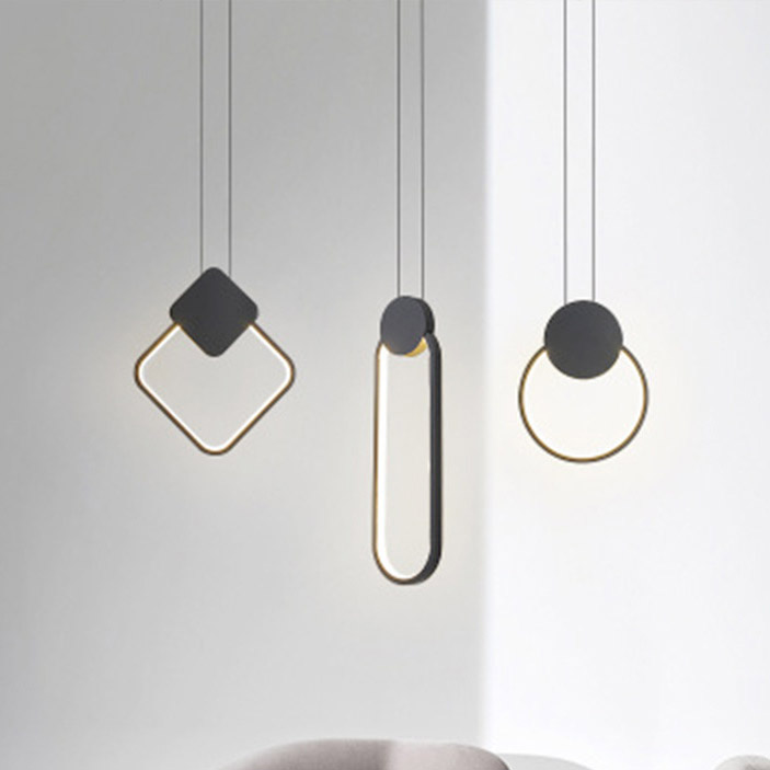 Подвесной светильник MITCH BW black L 24 by ImperiumLoft