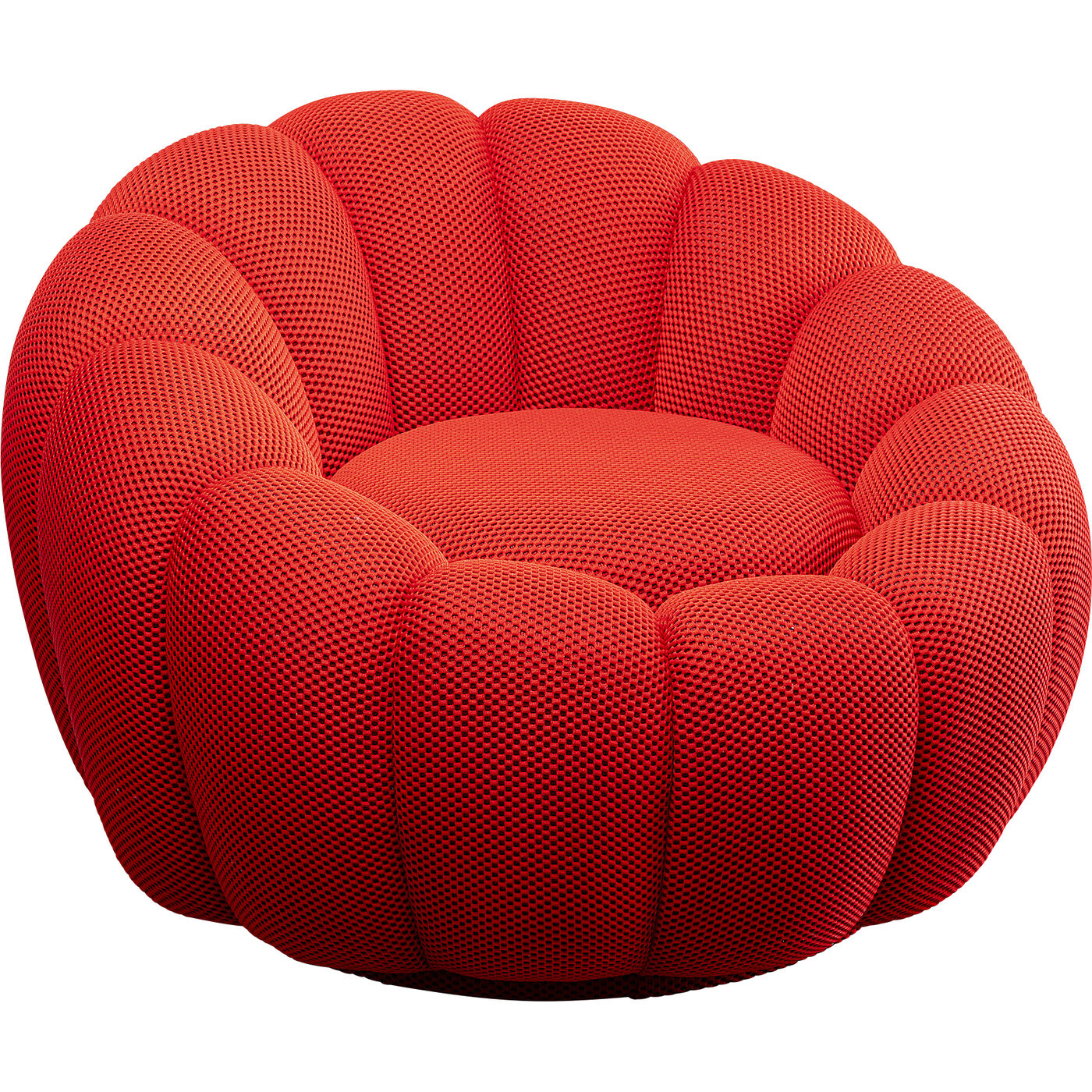 Кресло вращающееся Peppo Bloom Red KARE 87773