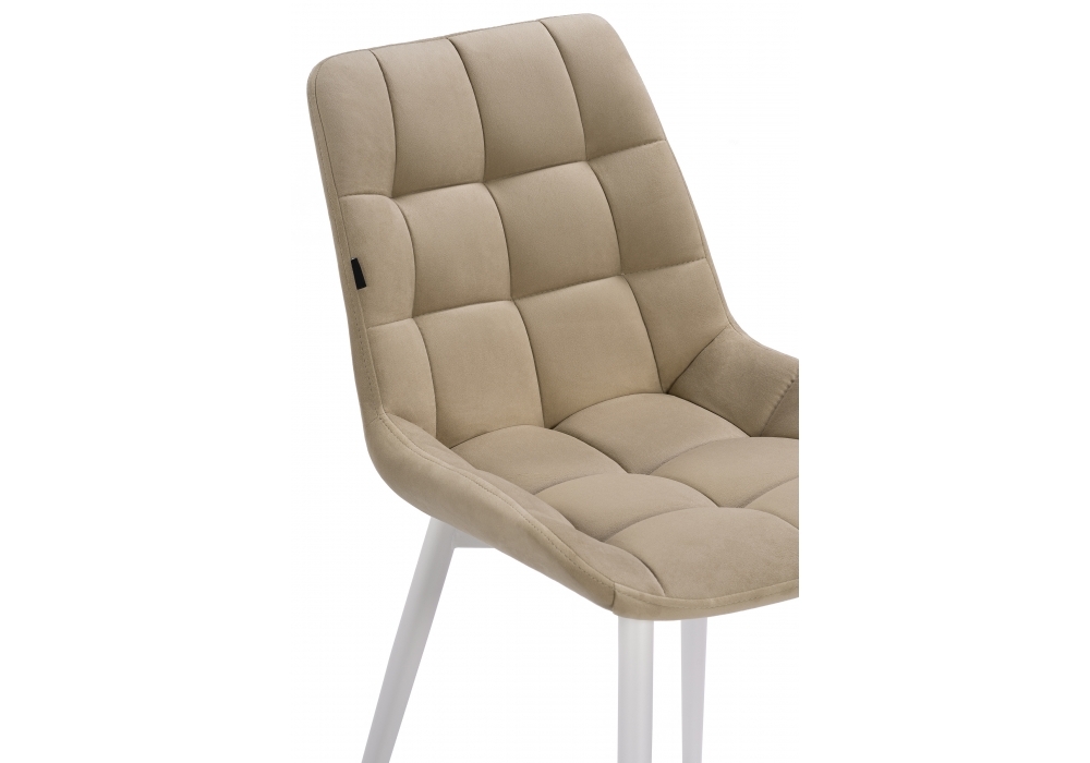 Стул Woodville Алст белый / velutto 05 462121