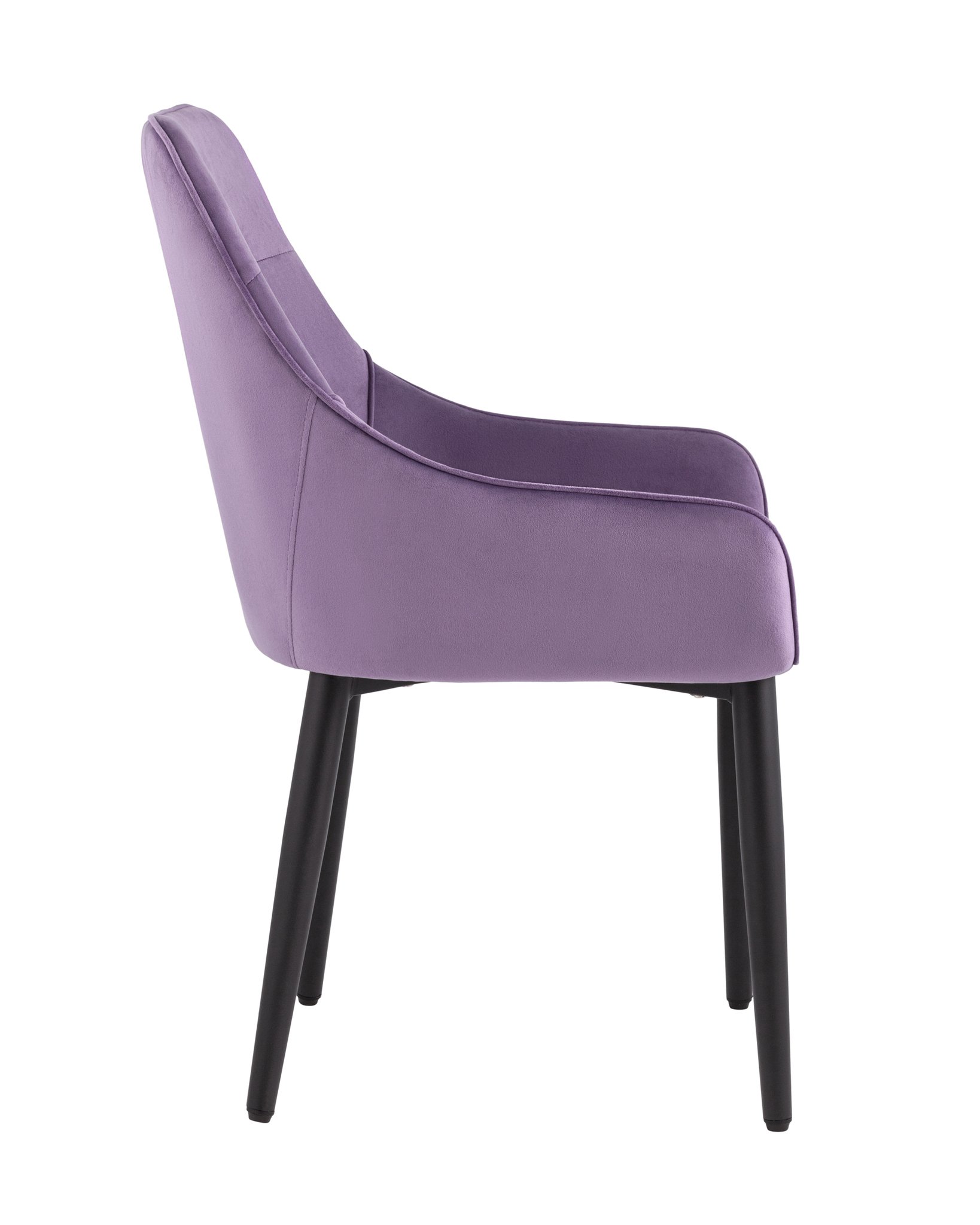 Стул Диана велюр пыльно-фиолетовый Stool Group