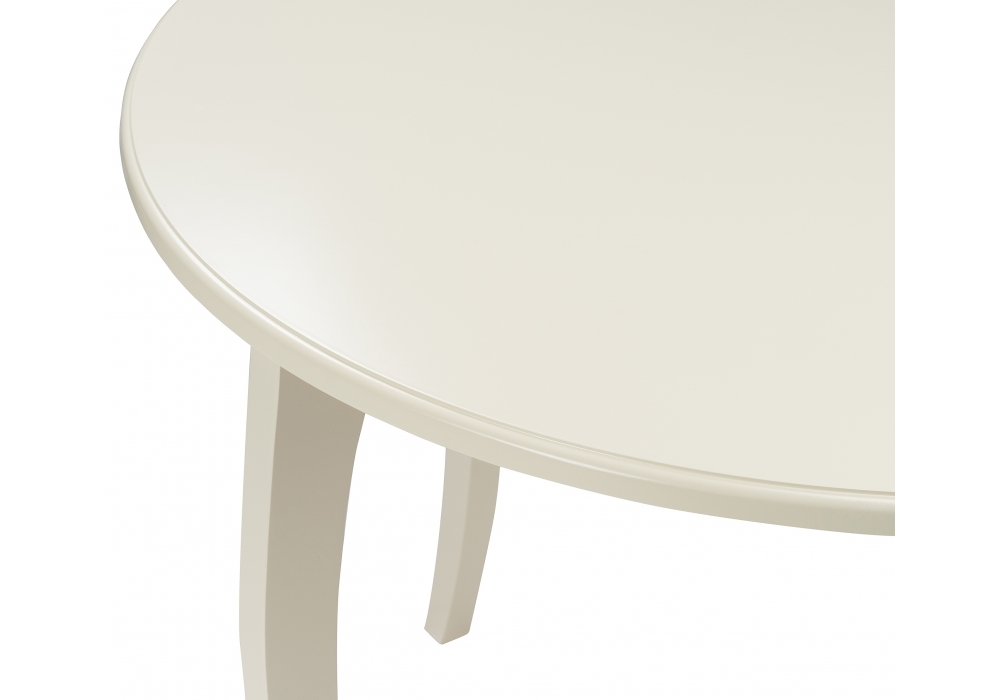 Стол деревянный Woodville Мантенья слоновая кость 424814