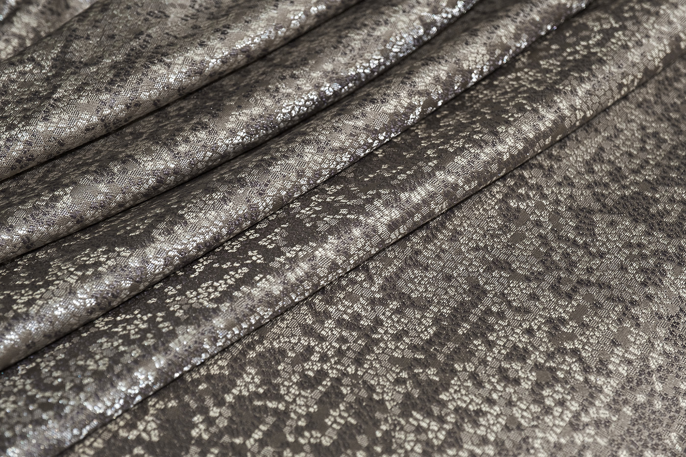 Портьера BARI 275х260см серебряная Garda Decor 121GD-TEL07-PORT SER