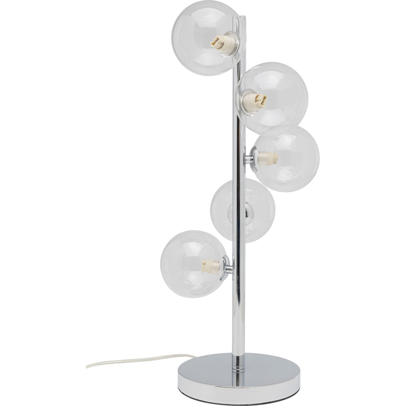 Светильник настольный Scala Balls Chrome 54cm KARE 58146