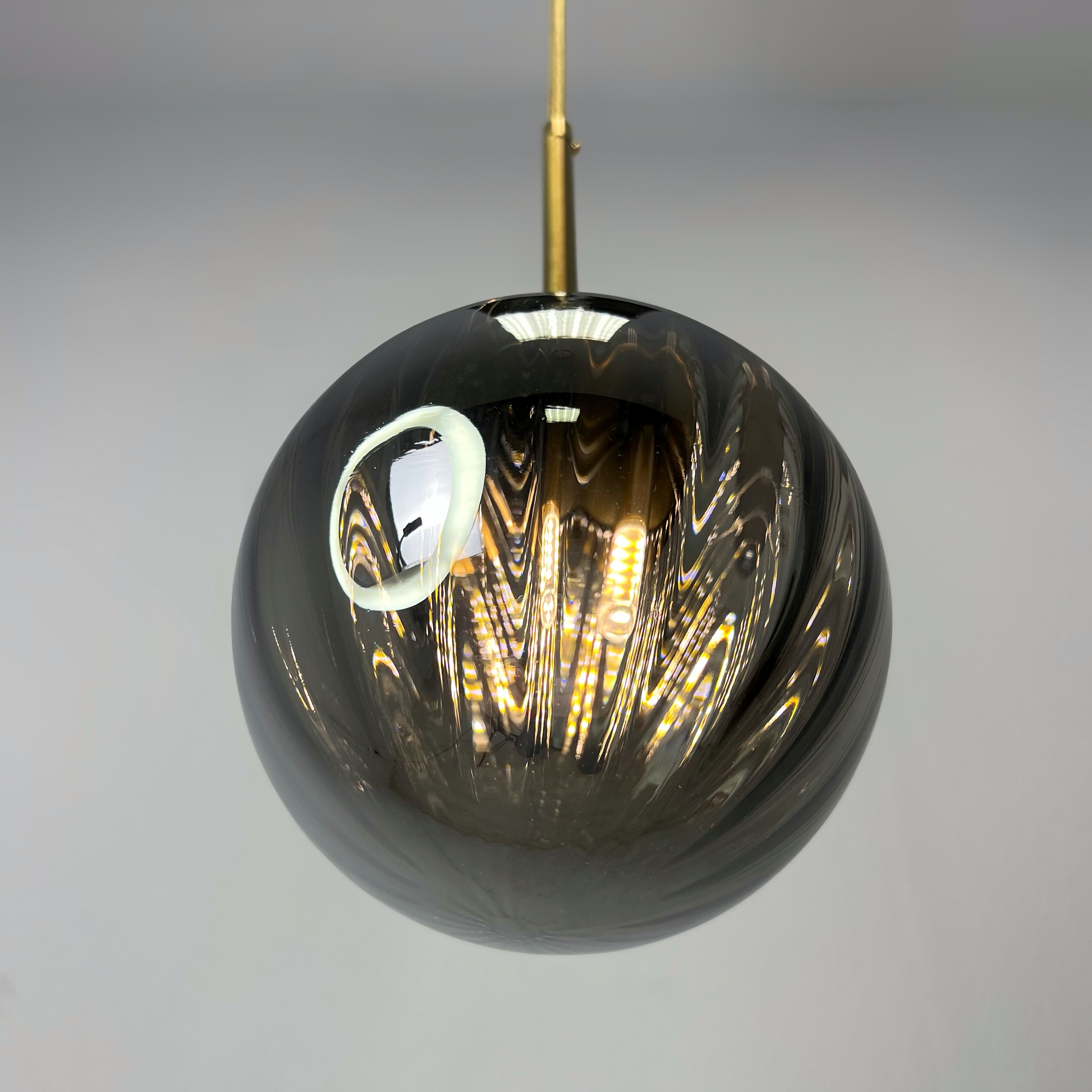 Подвесной светильник ASKA D200 Gray by ImperiumLoft