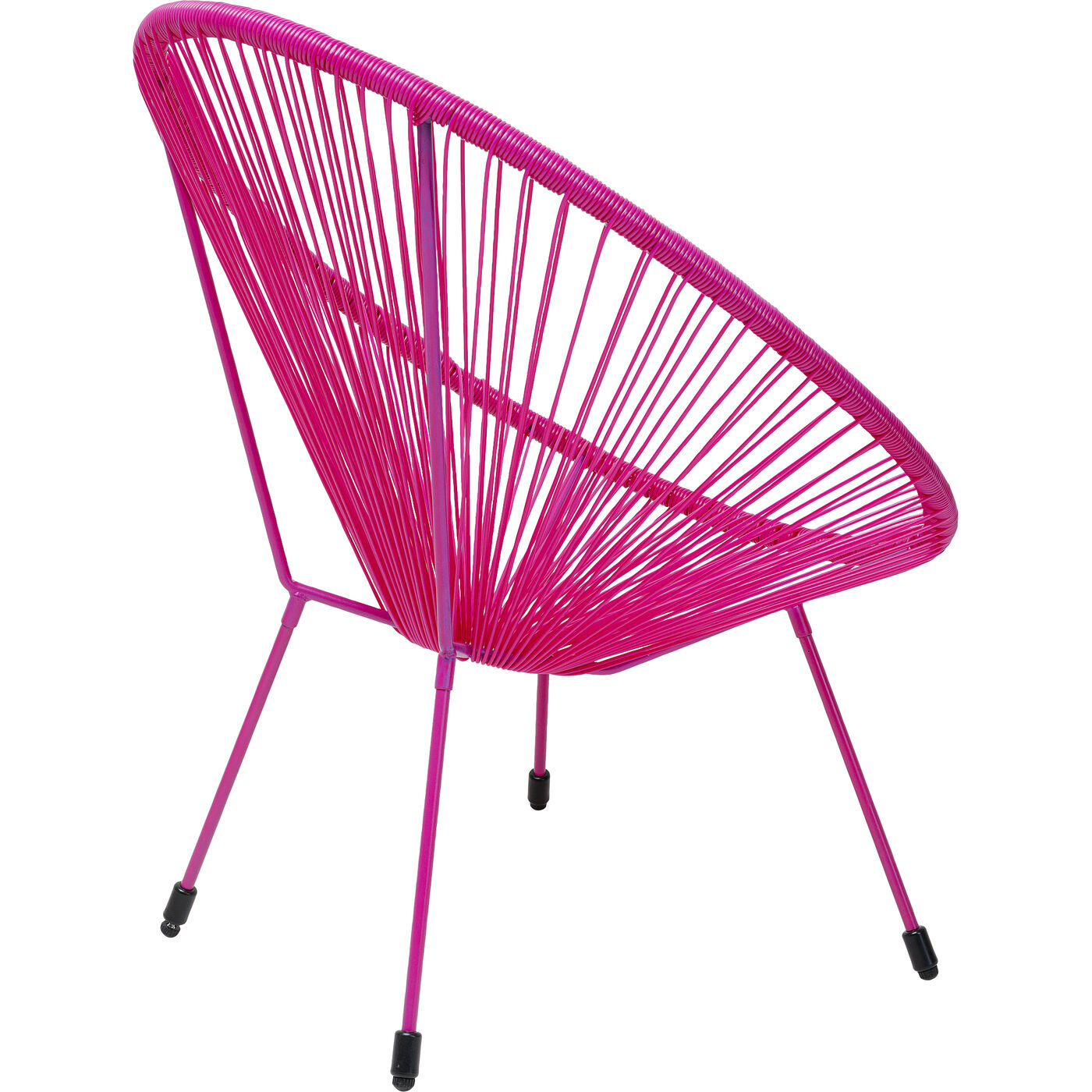Кресло Acapulco Mono Pink KARE 87963