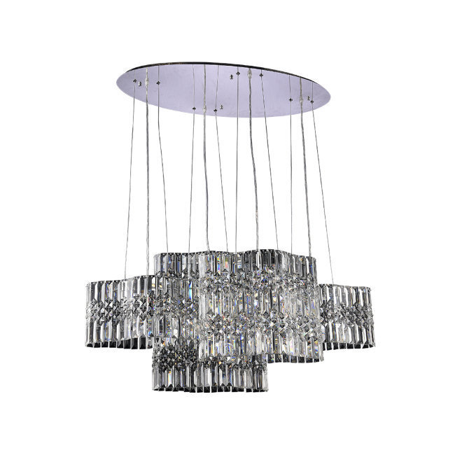 Люстра Lumien Hall 0033/8P-CR-CL