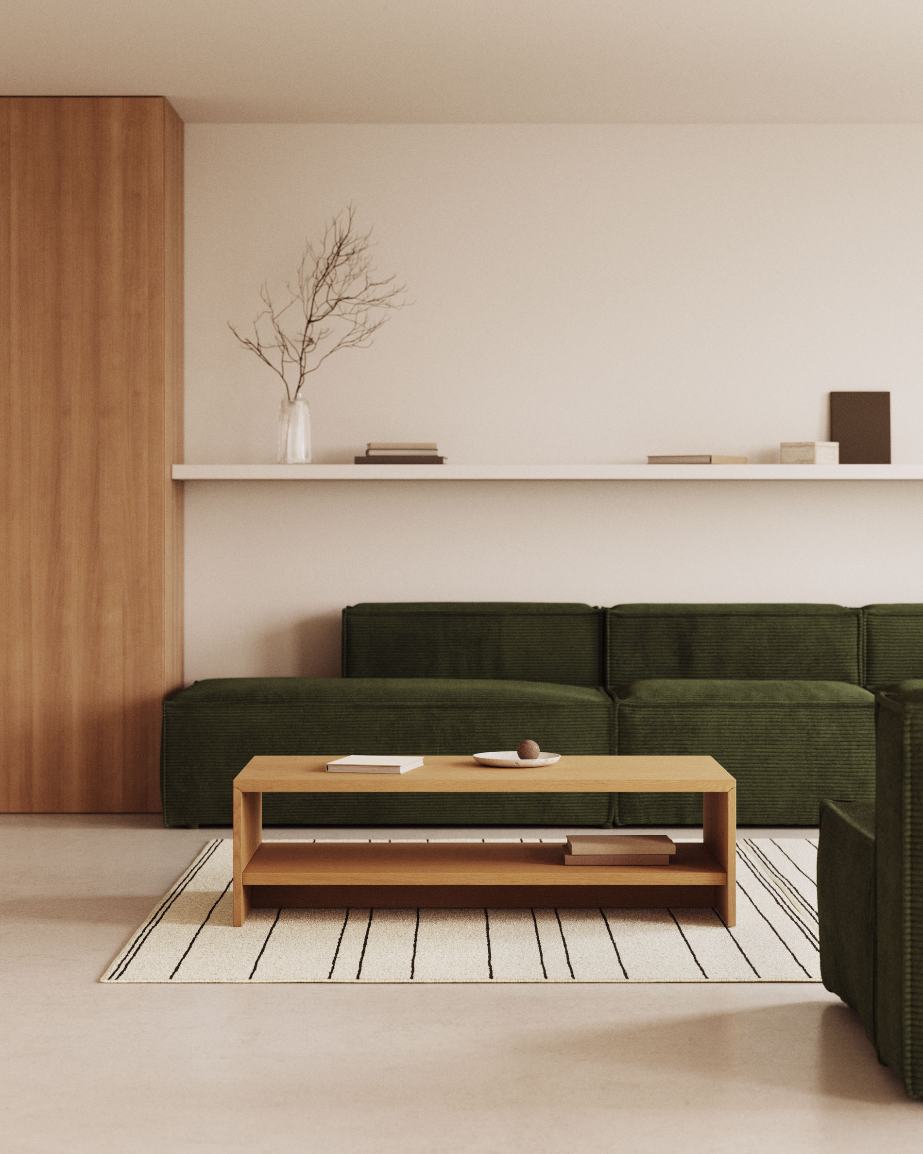 Abilen Журнальный столик из шпона дуба 120 x 60 FSC 100% La Forma (ex Julia Grup)