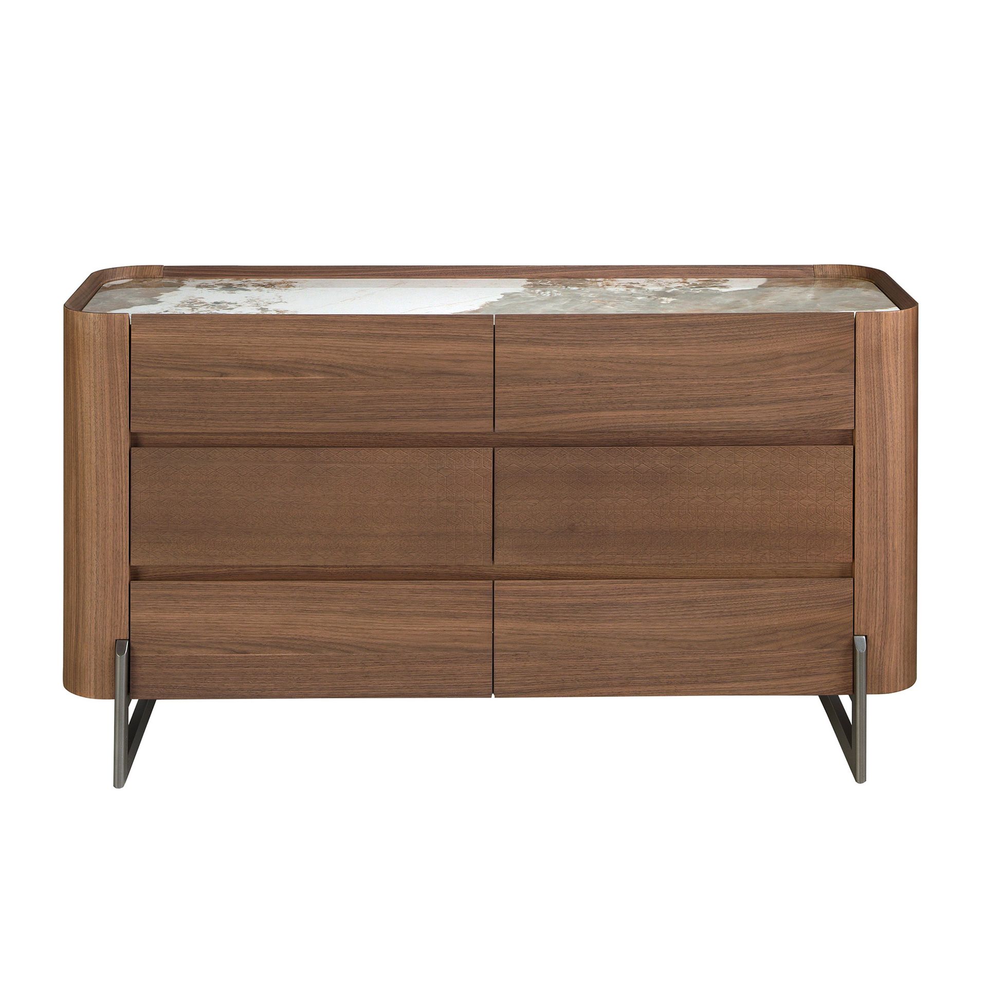 Комод 7151/437-C из ореха и керамики Angel Cerda