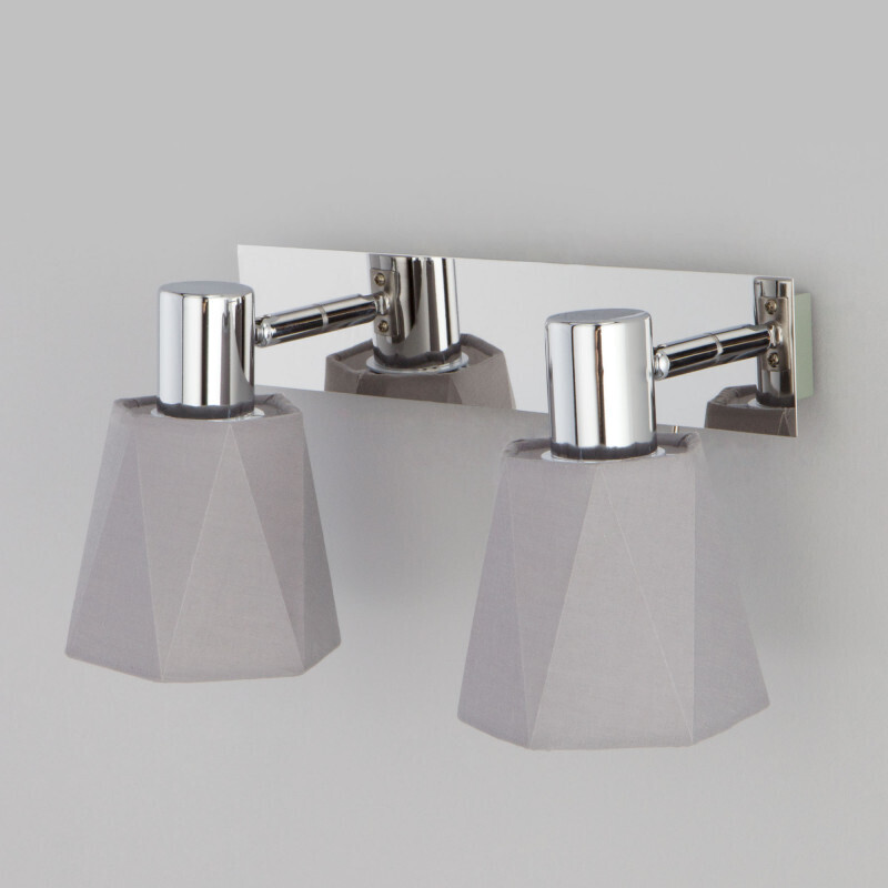 Бра Eurosvet 20087/2 хром/серый