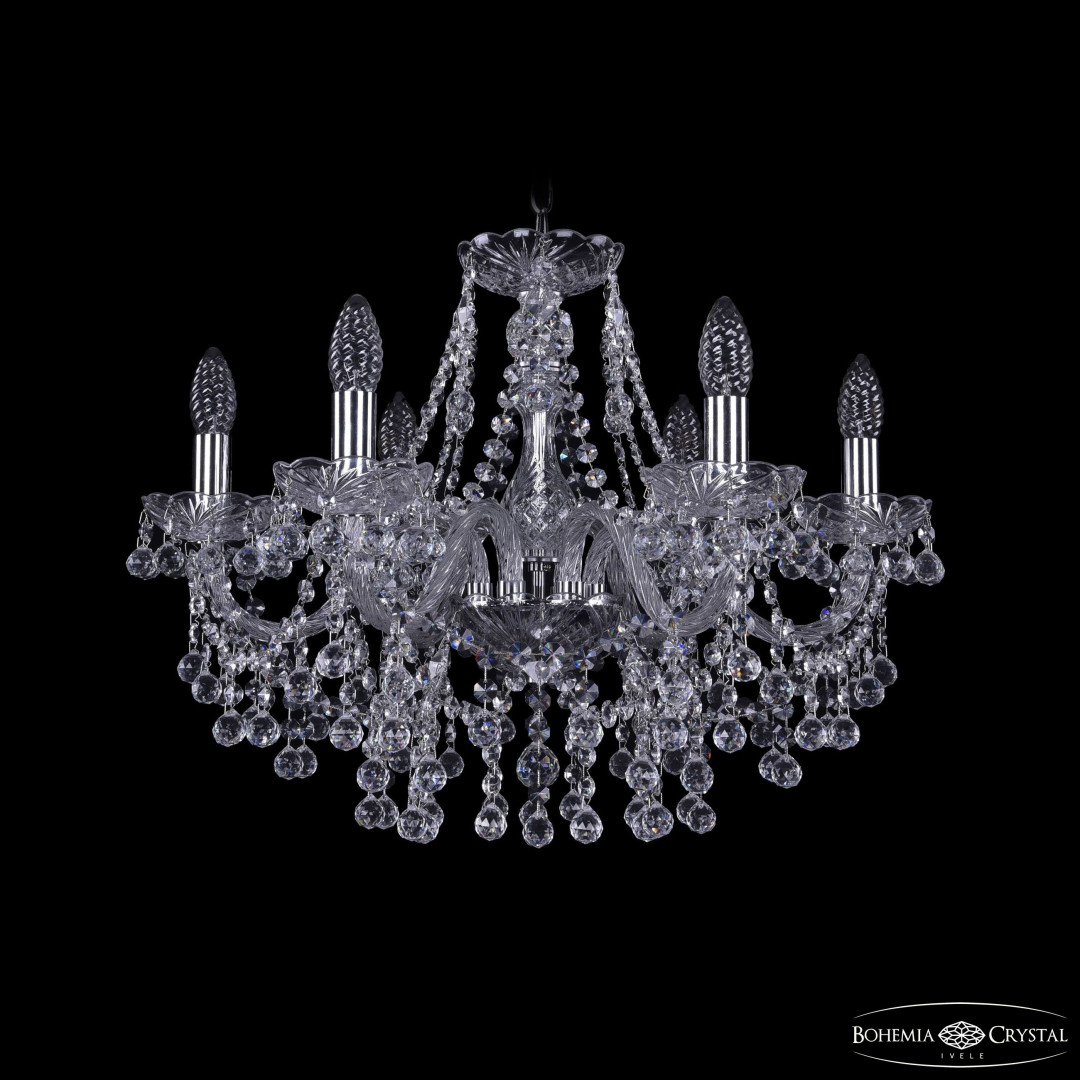 Люстра хрустальная 1409/6/195 Ni