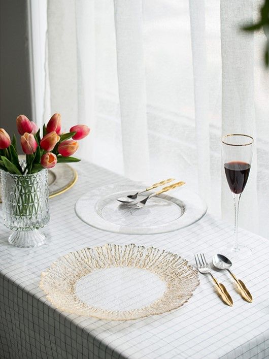 Тарелка Glasar 77317