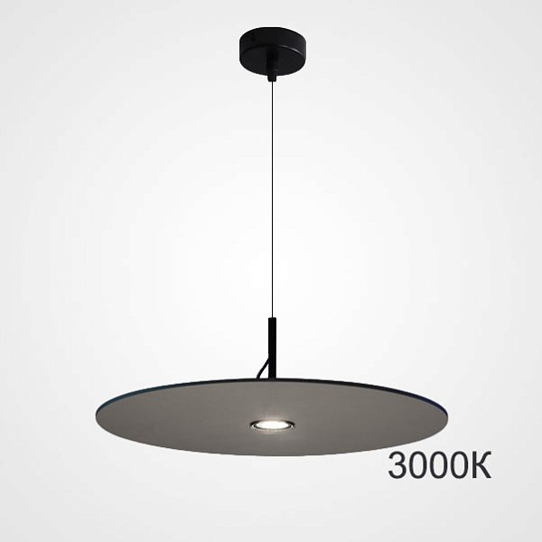 Подвесной светильник EUREKA D35 Black 3000К by ImperiumLoft