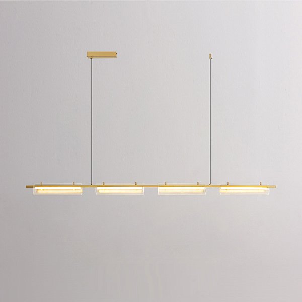 Реечный, рядный светильник SIMER LONG L168 Brass by ImperiumLoft