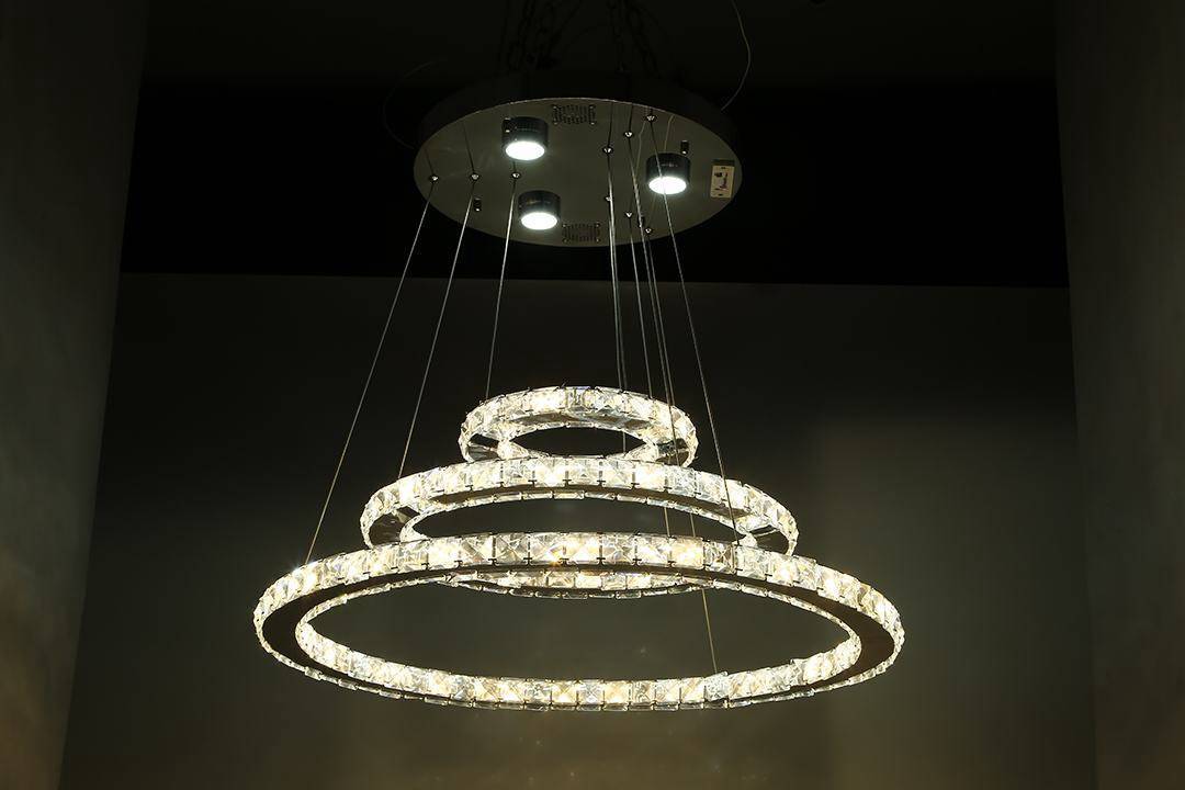 Люстра светодиодная хрустальная SWG DW-8746