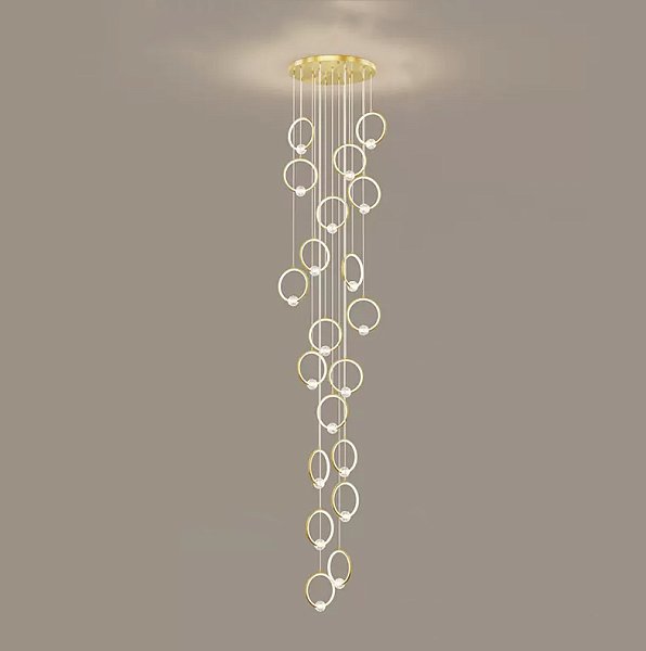 Подвесной светильник LUANA MORE L20 Brass by ImperiumLoft