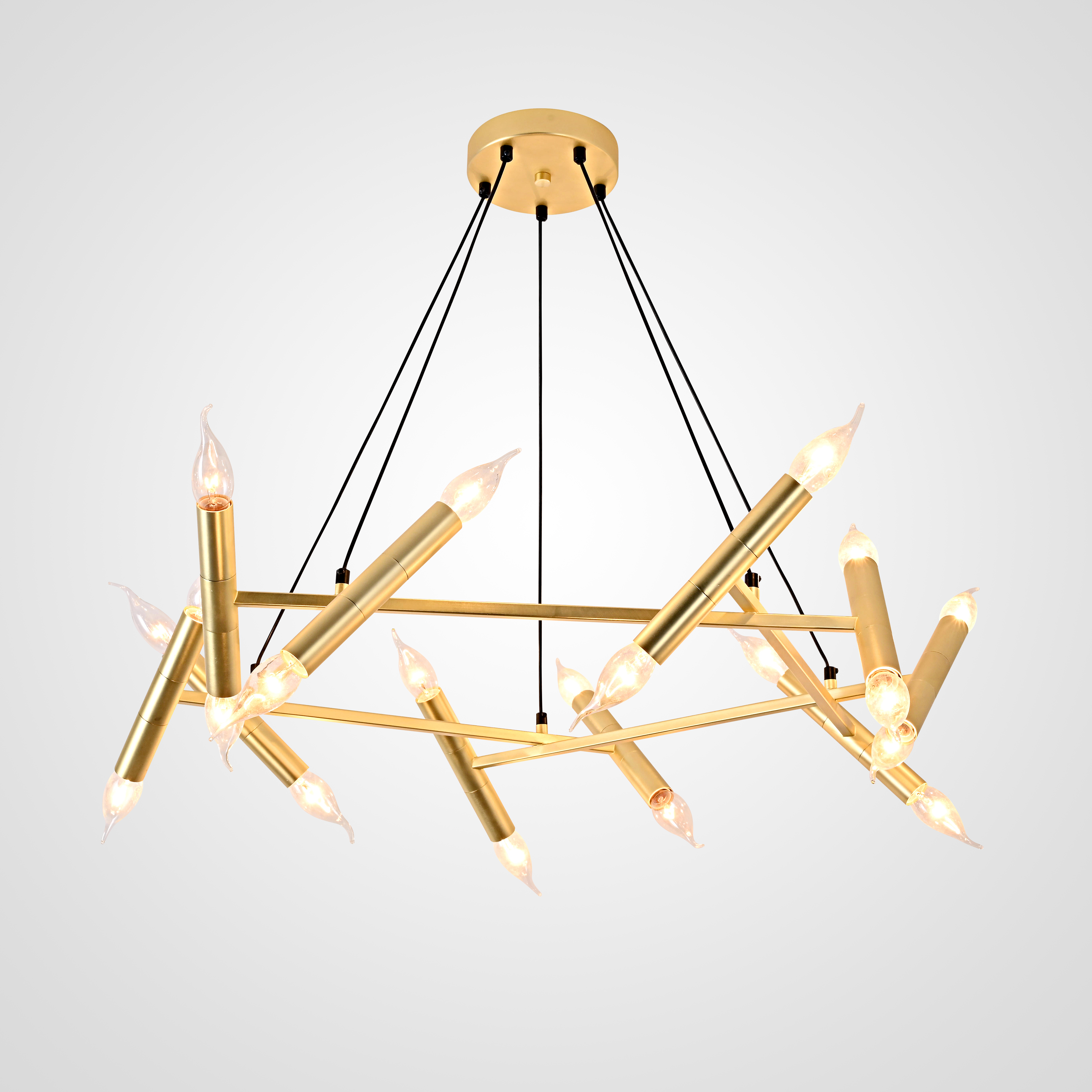 Подвесной Светильник Jonathan Browning Le Pentagone Chandelier 20 Light By Imperiumloft