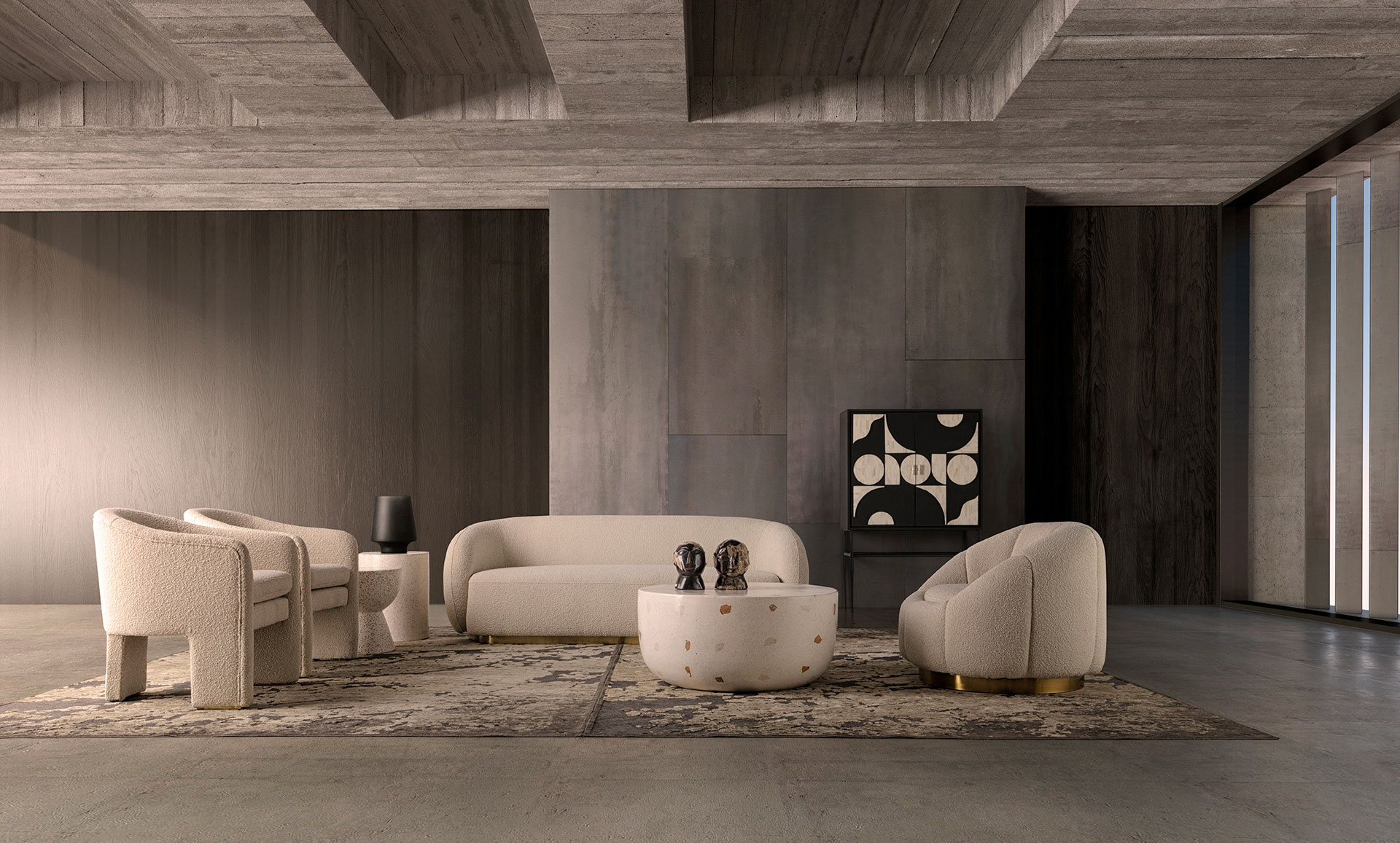 Ваза Nehoiu зеленая высота 35 см Vical