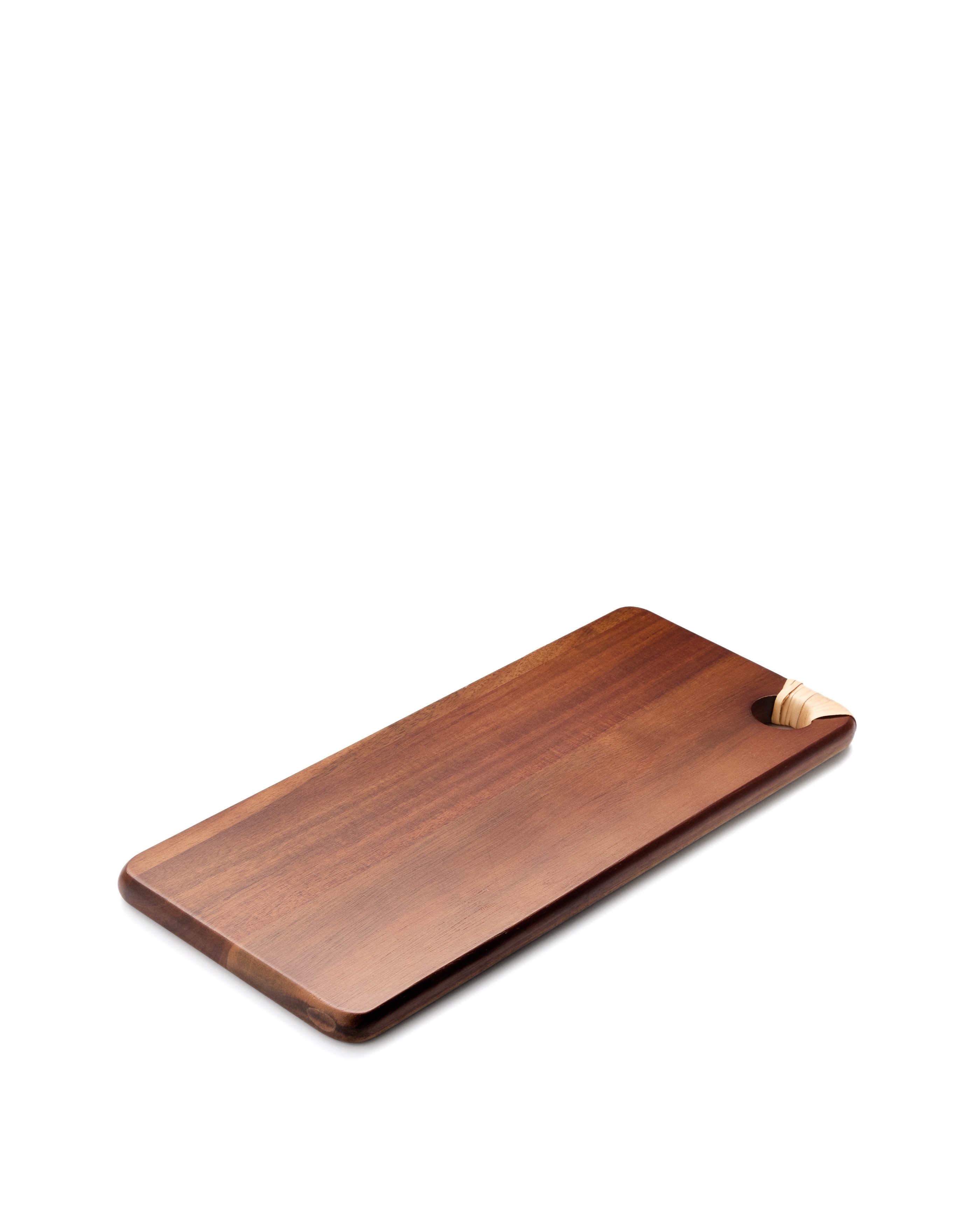 Sardis Сервировочная доска из древесины акации и ротанга 35 x 15 см La Forma (ex Julia Grup)