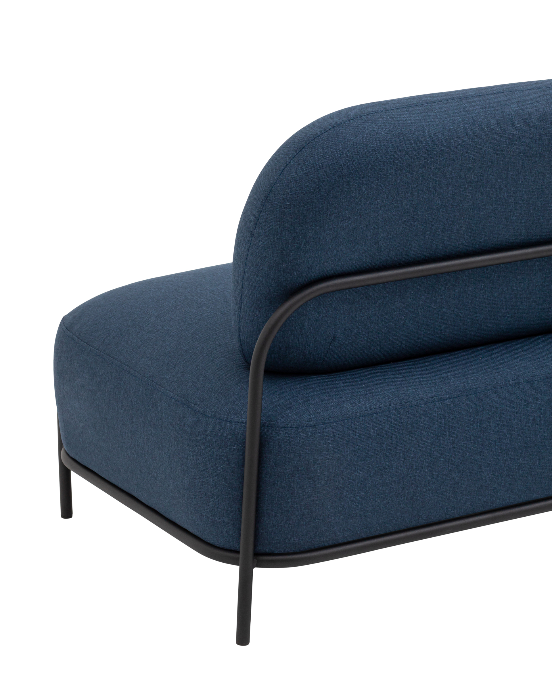 Диван Стоун рогожка синий Stool Group
